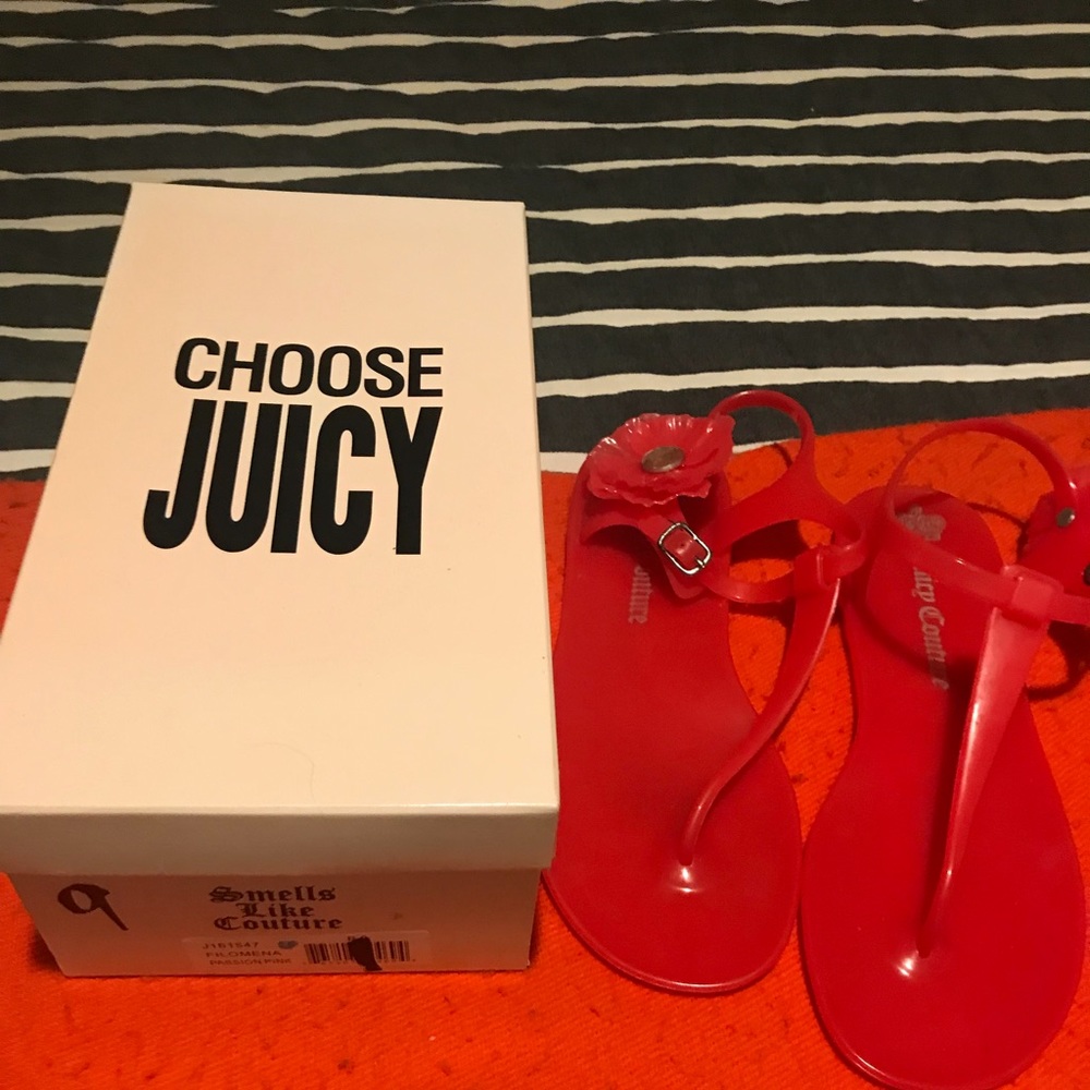 Juicy Couture Jelly Shoes